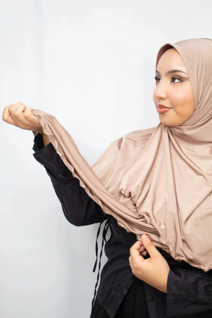 Luxe jersey hijab - Jersey hoofddoek byOumich